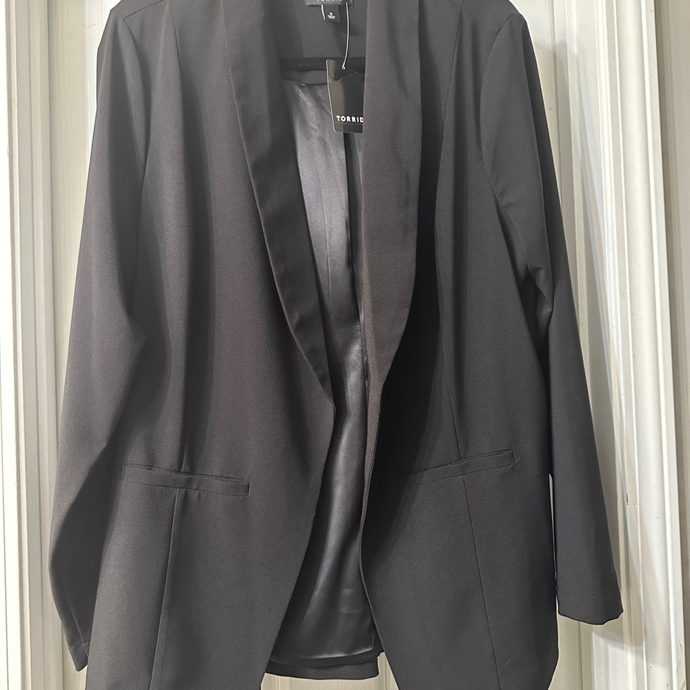 Torrid Black Blazer